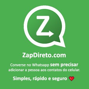ZapDireto.com - A forma mais fácil de conversar no WhatsApp sem adicionar a pessoa aos contatos!