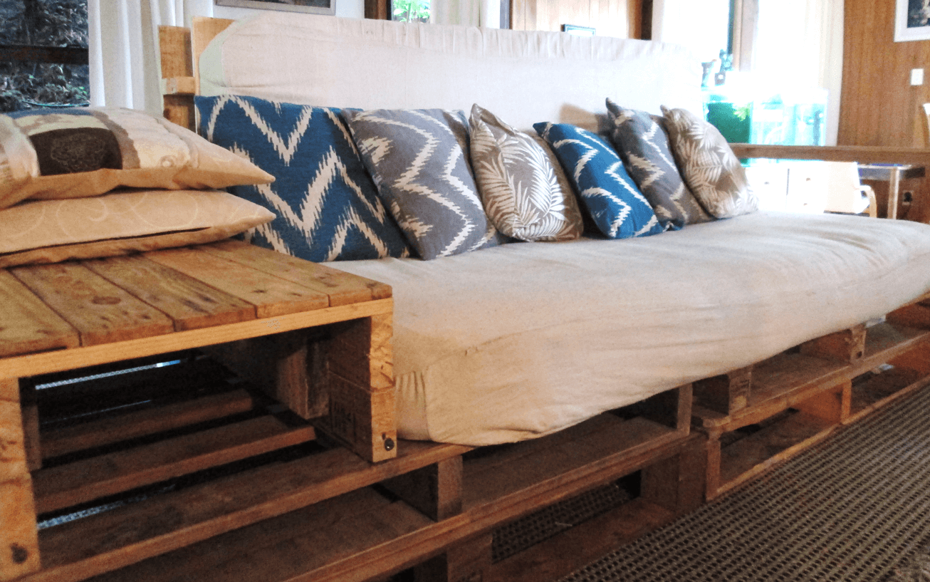 14 ideias de decoração sustentável reutilizando pallets de madeira!