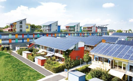 Bairro “solar” na Alemanha produz quatro vezes mais energia do que consome