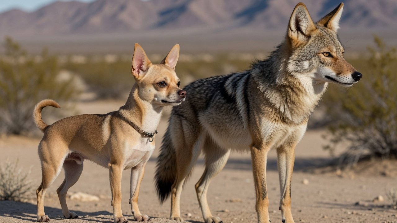 Chihuahua tem DNA de coiote: a ciência explica a braveza
