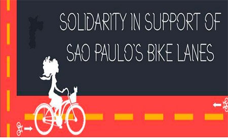 Europa organiza protestos em apoio às ciclovias de São Paulo
