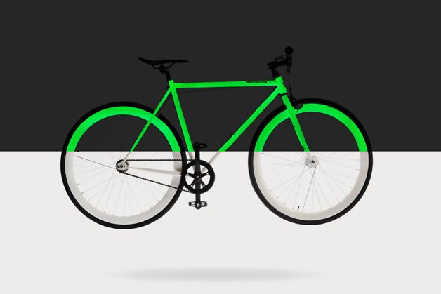 Bicicleta vem com “tinta solar” para tornar as pedaladas noturnas mais seguras