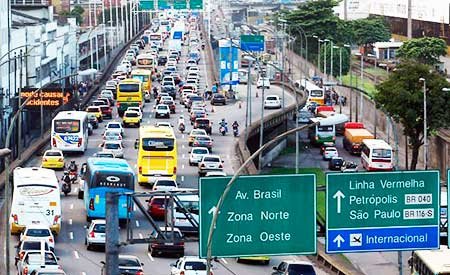 Rio, Salvador e Recife estão entre os 10 trânsitos mais congestionados do mundo. SP não.