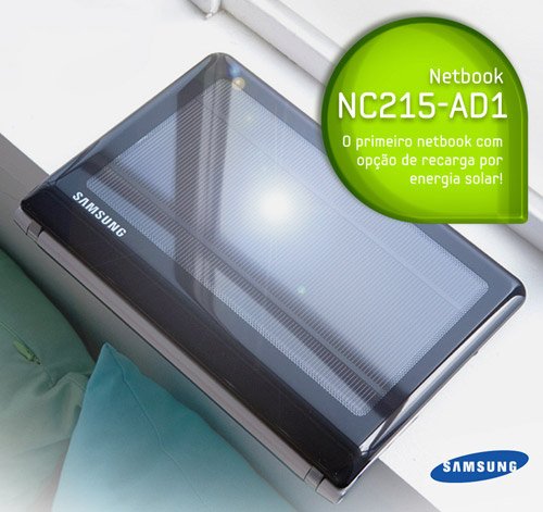 Netbook Solar da Samsung já está a venda no Brasil
