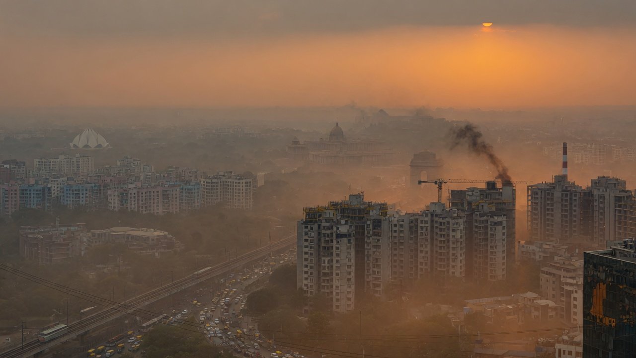 Spray de fungos contra poluição: solução inusitada em Delhi