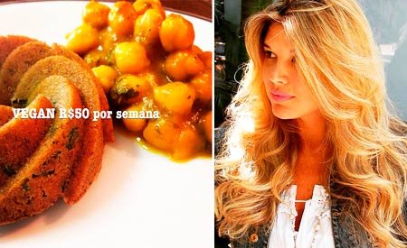Blogueira gasta menos de R$ 50 por semana com alimentação vegana